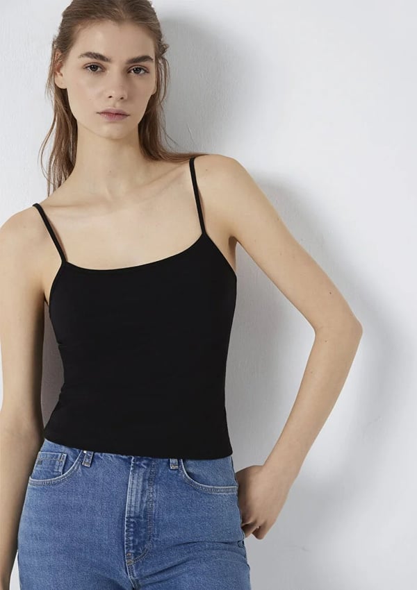 Mavi ASKILI BASIC  Siyah Siyah Kadın T-Shirt