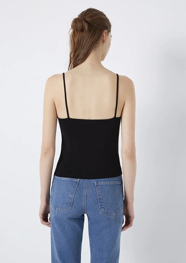 Mavi ASKILI BASIC  Siyah Siyah Kadın T-Shirt