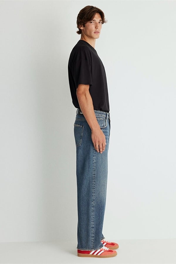 Mavi ATLANTA indigo Tinted Street Denim Denim Erkek Kot Pantolon