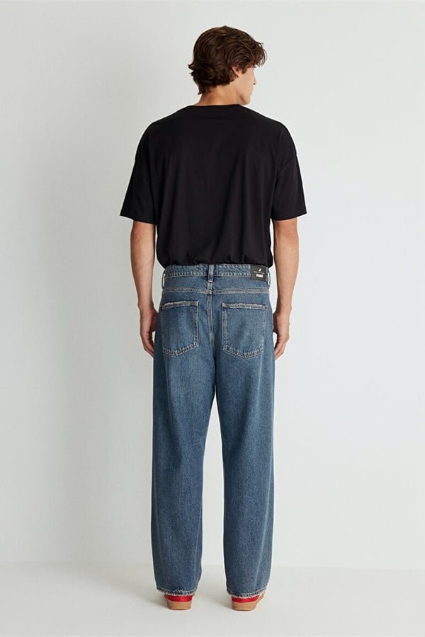 Mavi ATLANTA indigo Tinted Street Denim Denim Erkek Kot Pantolon