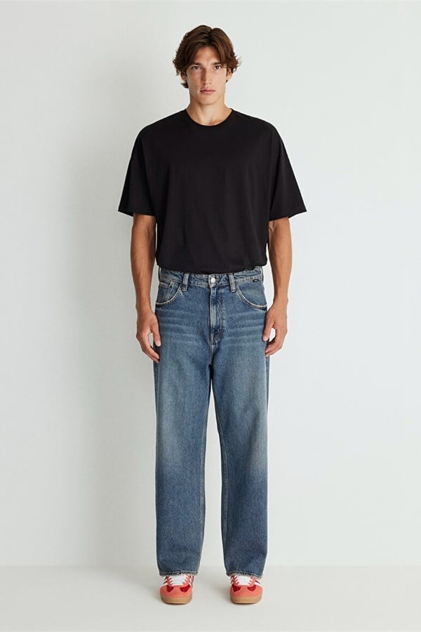 Mavi ATLANTA indigo Tinted Street Denim Denim Erkek Kot Pantolon