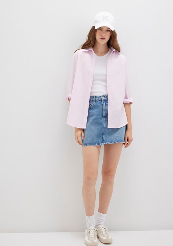 Mavi BAILEY Shaded Blue Denim Denim Kadın Etek