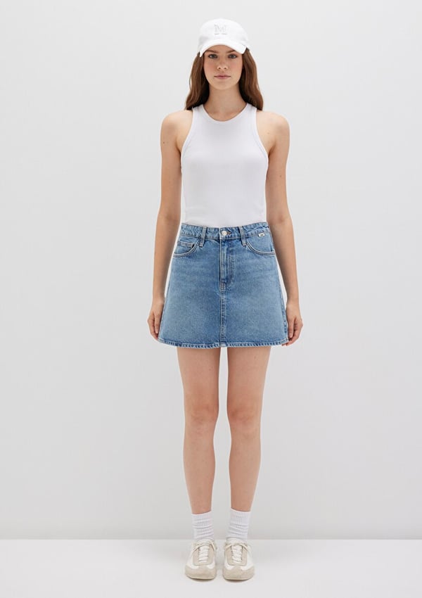 Mavi BAILEY Shaded Blue Denim Denim Kadın Etek
