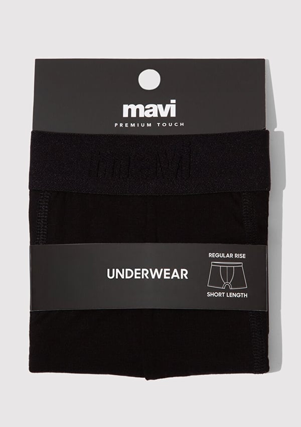 Mavi BAMBU İÇ ÇAMAŞIRI Siyah Siyah Erkek Boxer