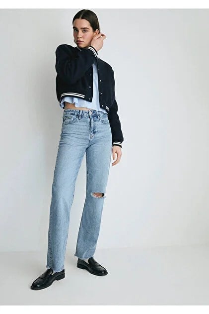 Mavi BARCELONA Shaded Ripped COLLEGE Denim Kadın Kot Pantolon