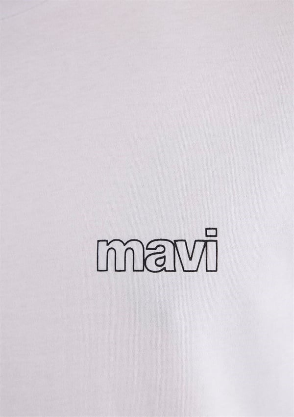Mavi BASIC TİŞÖRT Beyaz Beyaz Erkek T-Shirt