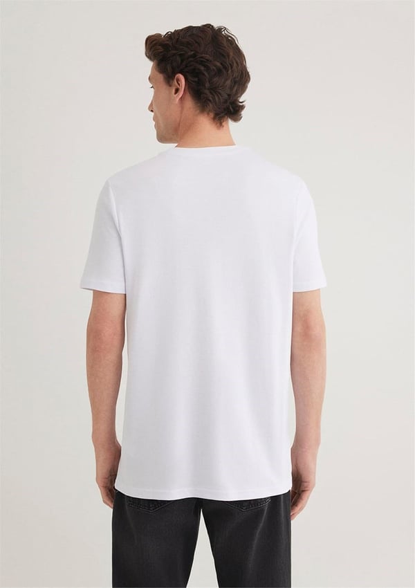 Mavi BASIC TİŞÖRT Beyaz Beyaz Erkek T-Shirt