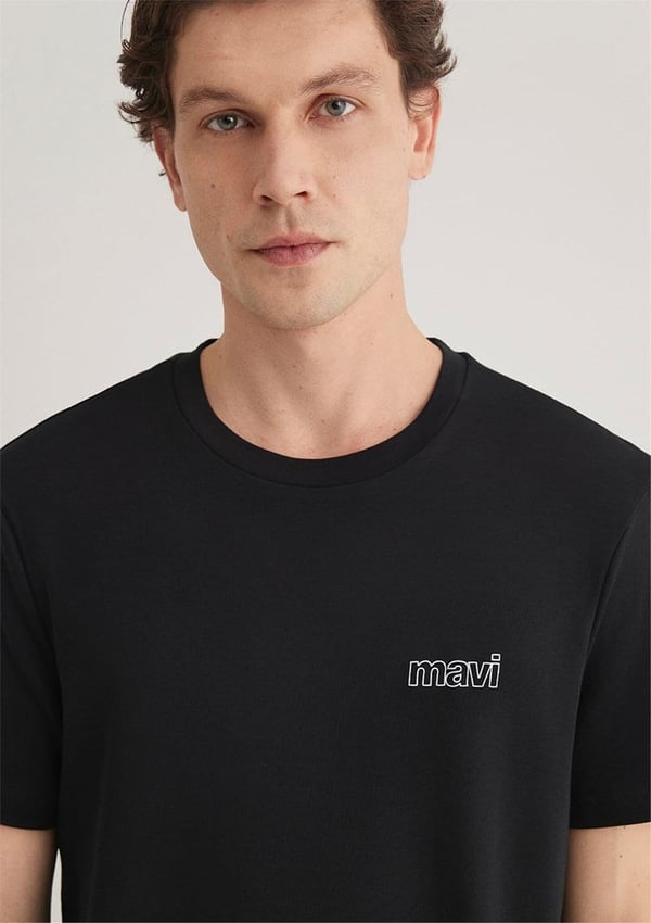 Mavi BASIC TİŞÖRT Siyah Siyah Erkek T-Shirt