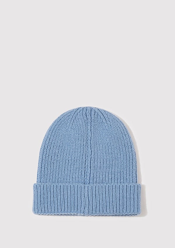 Mavi BERE Pastel Blue Lacivert Kadın Bere