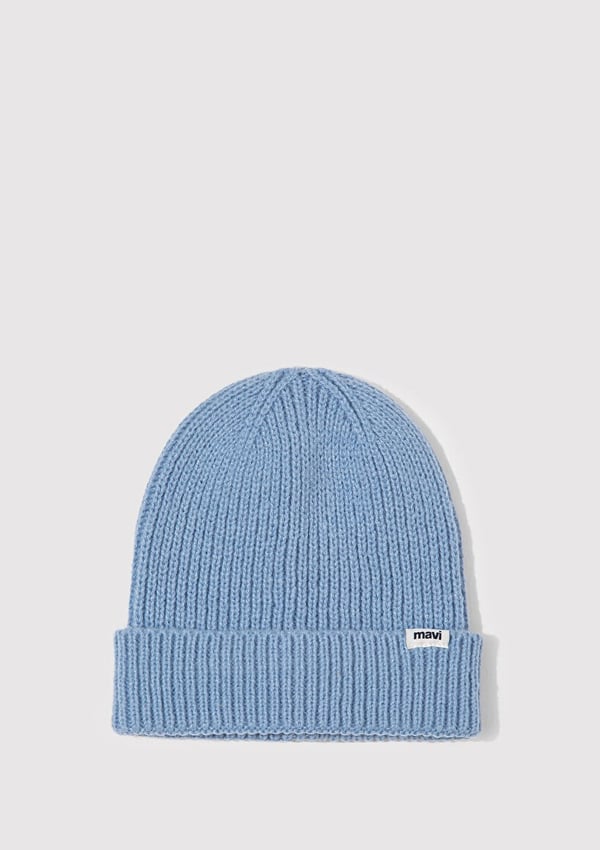 Mavi BERE Pastel Blue Lacivert Kadın Bere