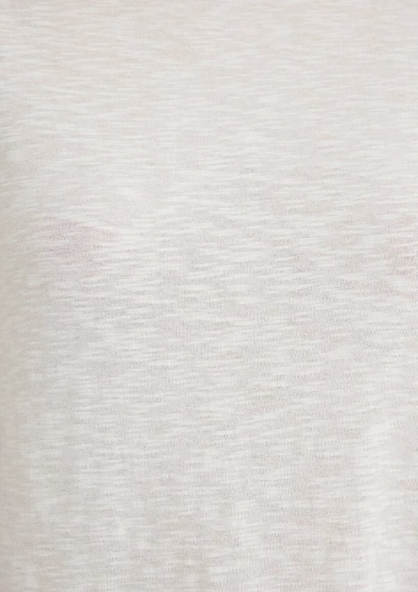 Mavi BiSiKLET YAKA BASiC Kirik Beyaz Beyaz Kadın T-Shirt