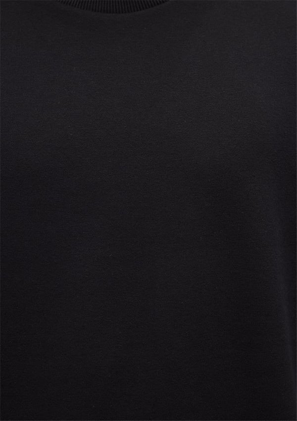 Mavi BiSiKLET YAKA SWEATSHiRT Siyah Siyah Erkek Sweatshirt