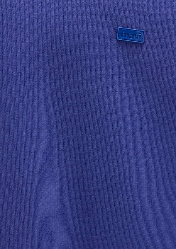Mavi BiSiKLET YAKA SWEATSHiRT Tatli Lacivert Lacivert Erkek Sweatshirt