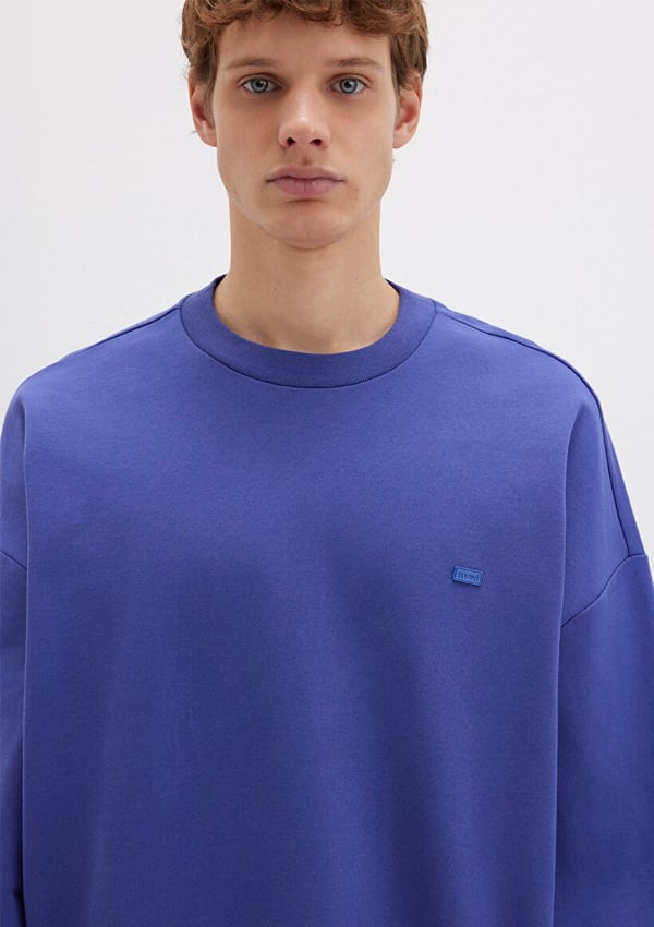 Mavi BiSiKLET YAKA SWEATSHiRT Tatli Lacivert Lacivert Erkek Sweatshirt