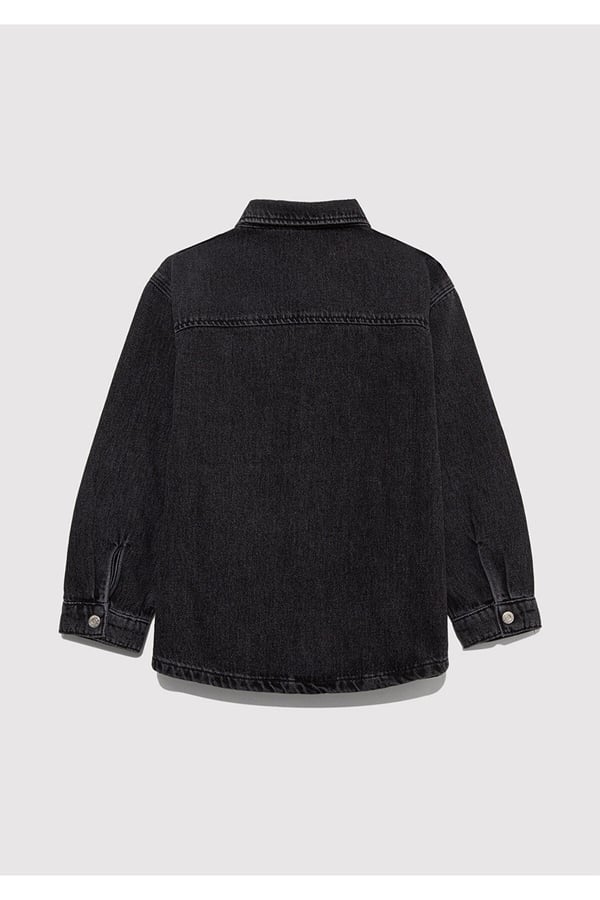 Mavi BOBBO 90lar Antrasit Denim Antrasit Erkek Çocuk Gömlek