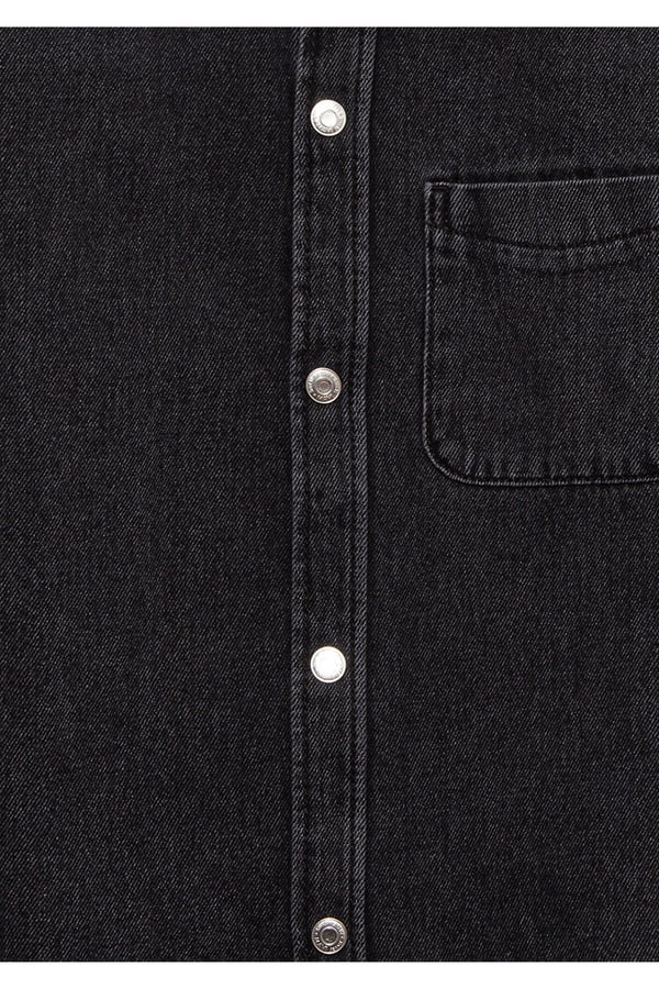 Mavi BOBBO 90lar Antrasit Denim Antrasit Erkek Çocuk Gömlek