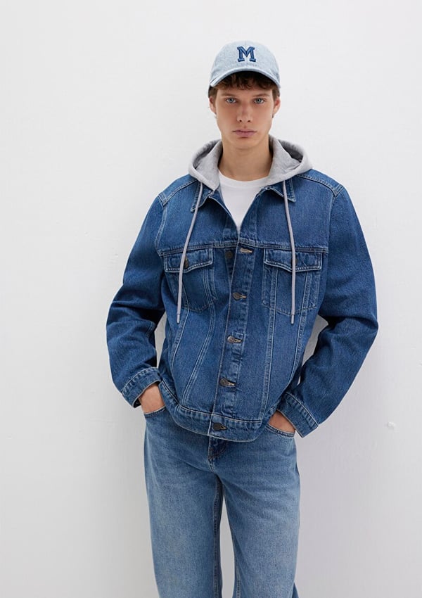 Mavi BRANDON Authentic Dark Blue Denim Erkek Ceket