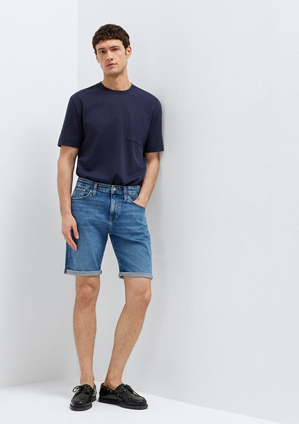 Mavi BRIAN Mid Street Comfort Denim Erkek Şort