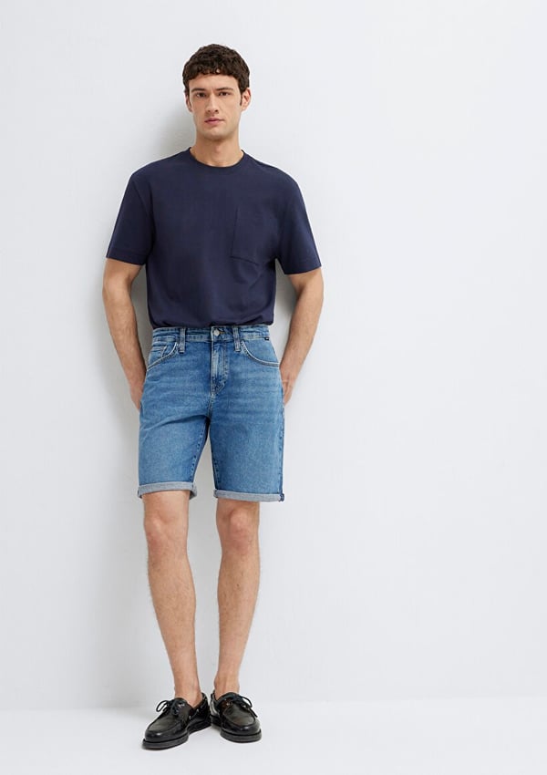 Mavi BRIAN Mid Street Comfort Denim Erkek Şort