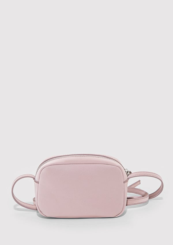 Mavi ÇAPRAZ ÇANTA Puslu Pembe Pembe Kadın Günlük Çanta