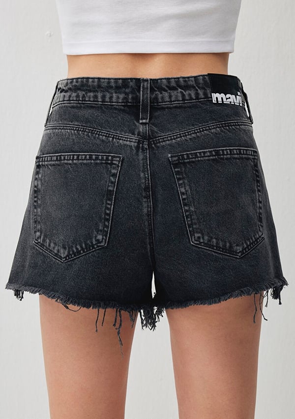 Mavi CHERRY Smoke Denim Antrasit Kadın Şort
