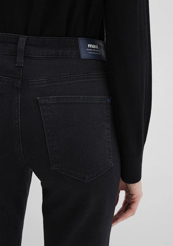 Mavi CINDY Smoke Classic Denim Siyah Kadın Kot Pantolon