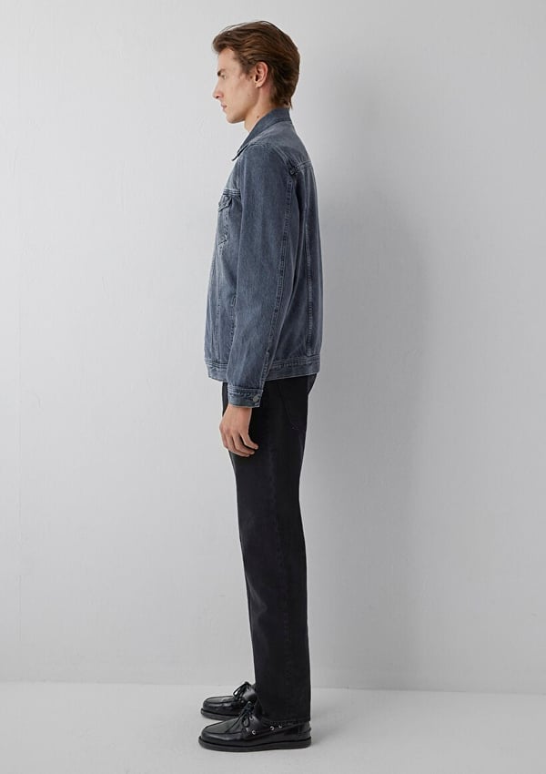 Mavi DRAKE Dolphin Grey Classic Denim Denim Erkek Ceket