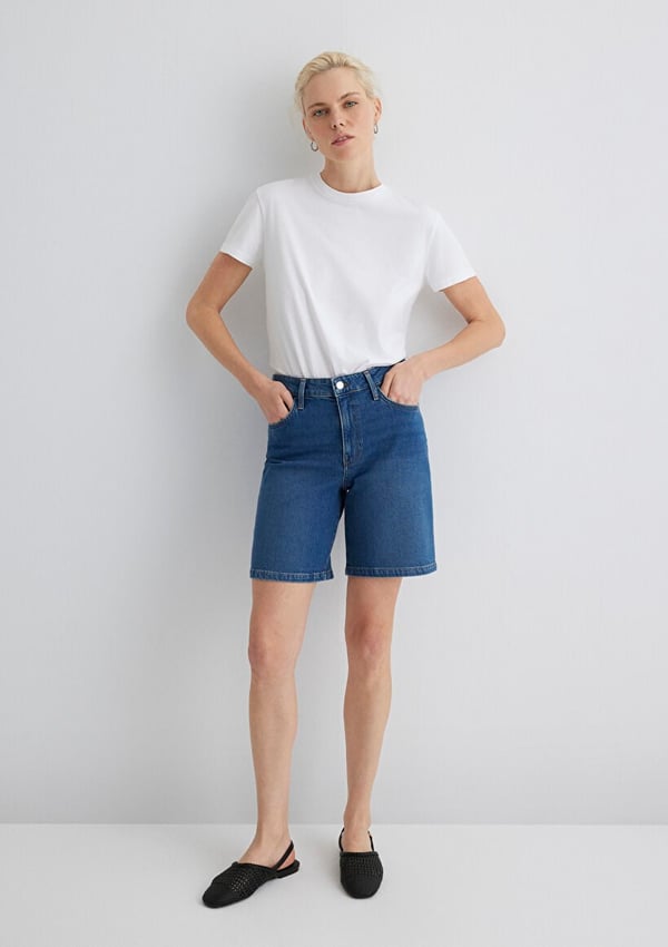 Mavi ELIANA Dark Blue Denim Denim Kadın Şort