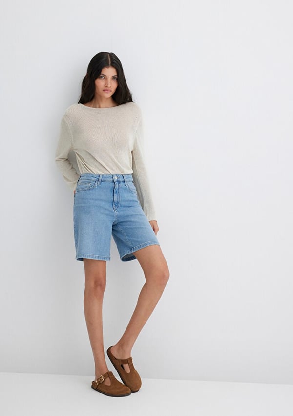 Mavi ELIANA Lt Blue Denim Denim Kadın Şort