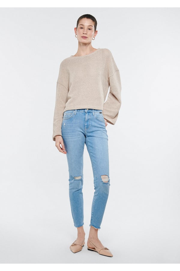 Mavi Elsa Lt Blue Glam Denim Denim Kadın Kot Pantolon