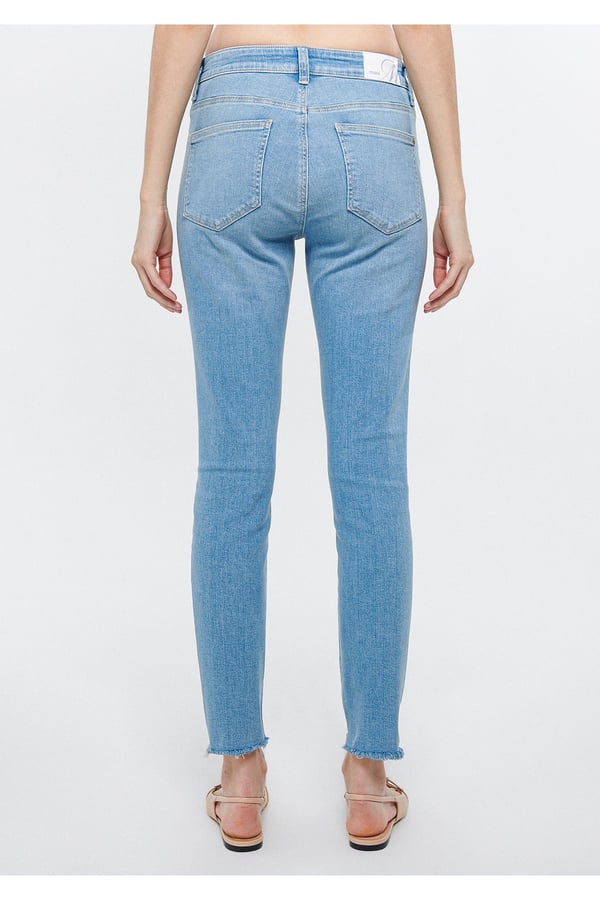 Mavi Elsa Lt Blue Glam Denim Denim Kadın Kot Pantolon