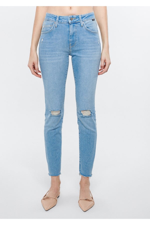 Mavi Elsa Lt Blue Glam Denim Denim Kadın Kot Pantolon