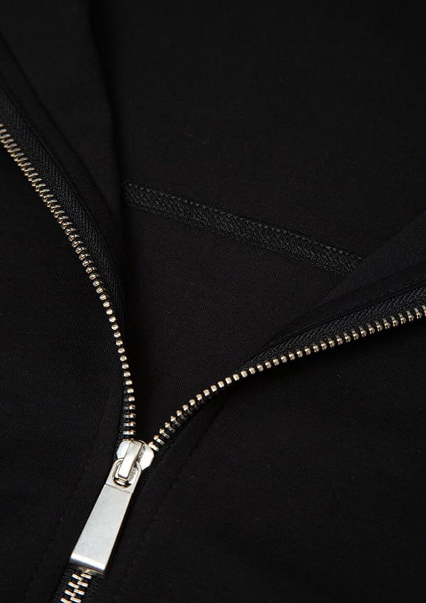 Mavi FERMUARLI BASIC SWEATSHIRT Siyah Siyah Kadın Sweatshirt