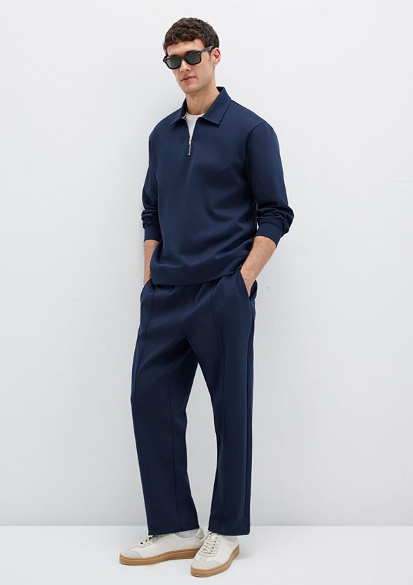 Mavi HALF ZiP SWEATSHiRT Safir Lacivert Lacivert Erkek Sweatshirt
