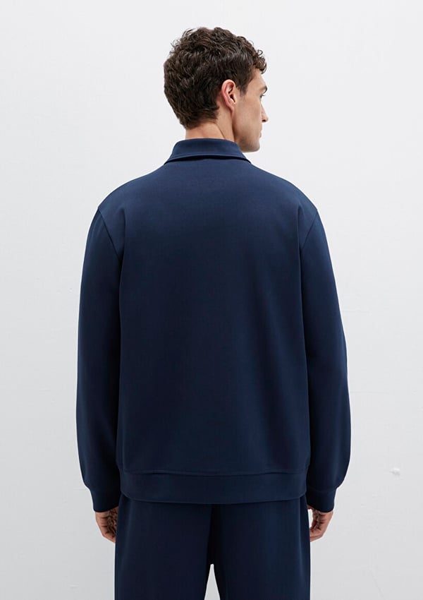 Mavi HALF ZiP SWEATSHiRT Safir Lacivert Lacivert Erkek Sweatshirt