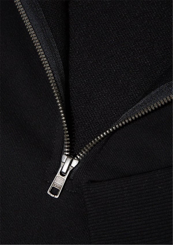 Mavi HALF ZiP SWEATSHiRT Siyah Siyah Erkek Sweatshirt