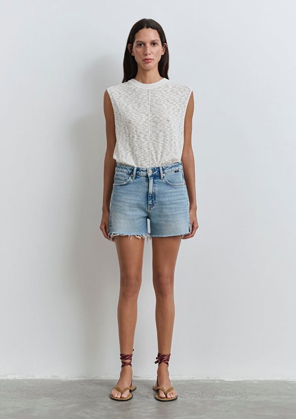 Mavi HEIDI Lt Brushed Denim Denim Kadın Şort