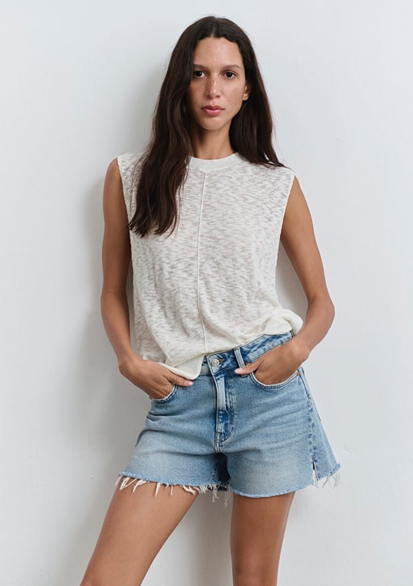 Mavi HEIDI Lt Brushed Denim Denim Kadın Şort