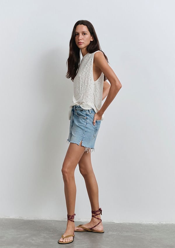 Mavi HEIDI Lt Brushed Denim Denim Kadın Şort