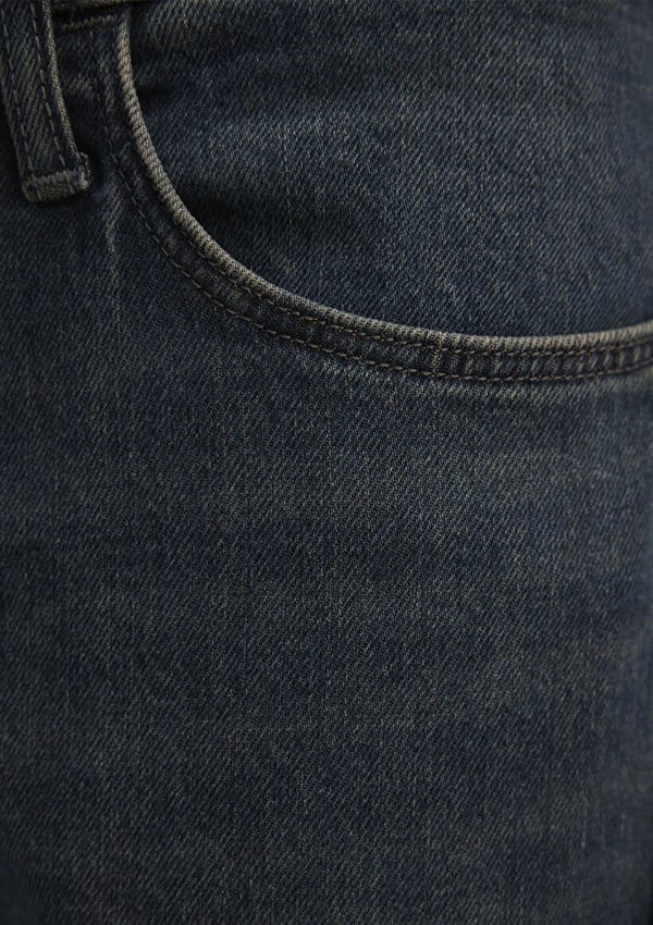 Mavi HUNTER Dark Brown Shaded Mavi Black Denim Erkek Kot Pantolon