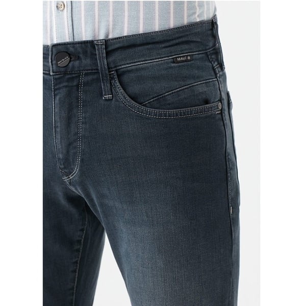 Mavi HUNTER Shaded ink MAVi JET BLACK Denim Erkek Kot Pantolon