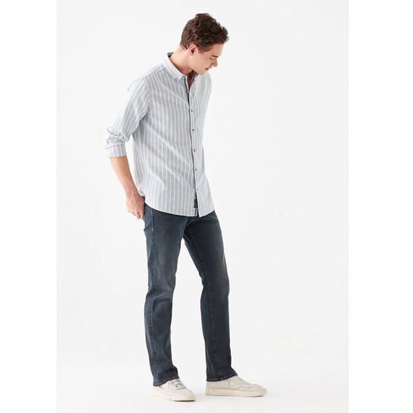 Mavi HUNTER Shaded ink MAVi JET BLACK Denim Erkek Kot Pantolon