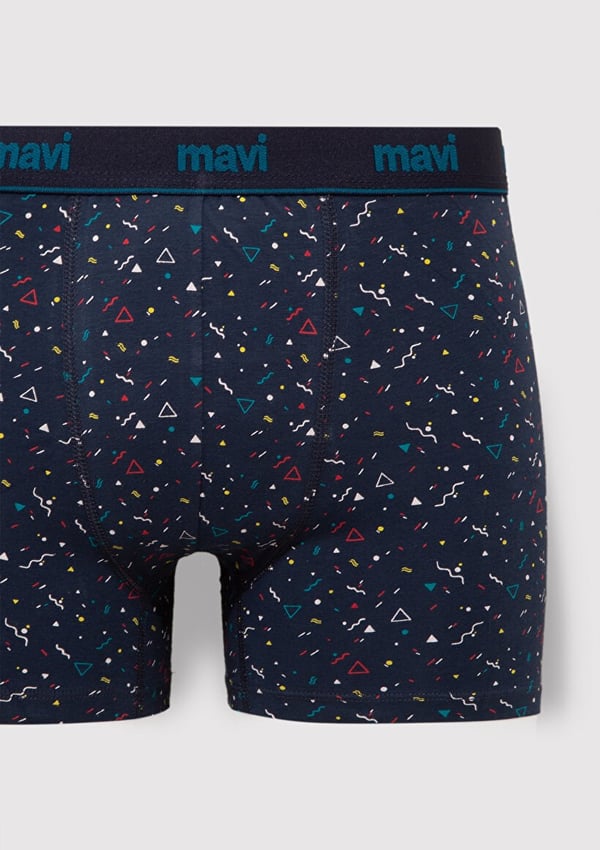 Mavi ic cAMASiRi Gece Lacivert Lacivert Erkek Boxer