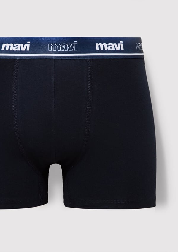 Mavi iC CamaSiri Lacivert Lacivert Erkek Boxer