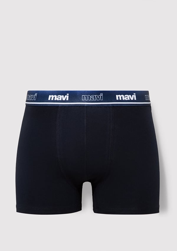 Mavi iC CamaSiri Lacivert Lacivert Erkek Boxer