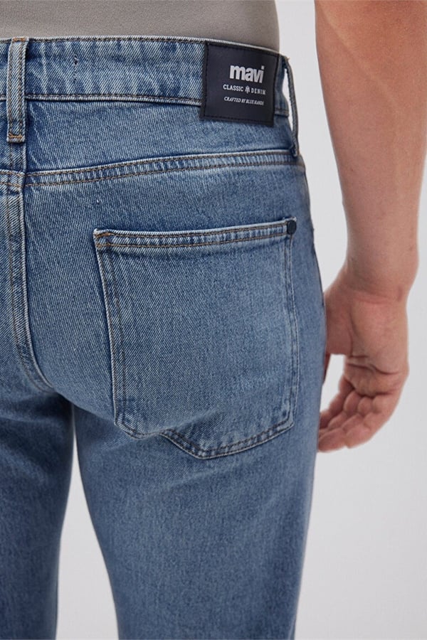 Mavi JAKE Air Blue Classic Denim Denim Erkek Kot Pantolon