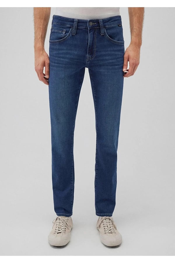 Mavi JAKE Dark Sky Blue Sporty Denim Erkek Kot Pantolon