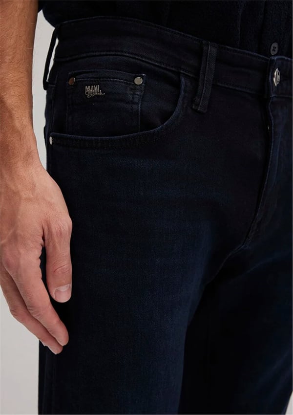 Mavi JAKE Deep Midnight Lux Black Siyah Erkek Kot Pantolon
