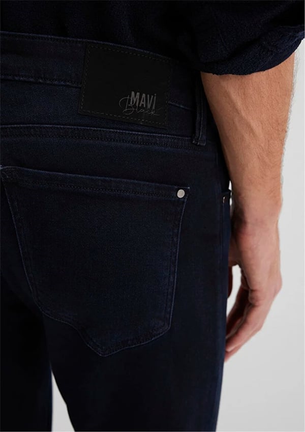 Mavi JAKE Deep Midnight Lux Black Siyah Erkek Kot Pantolon