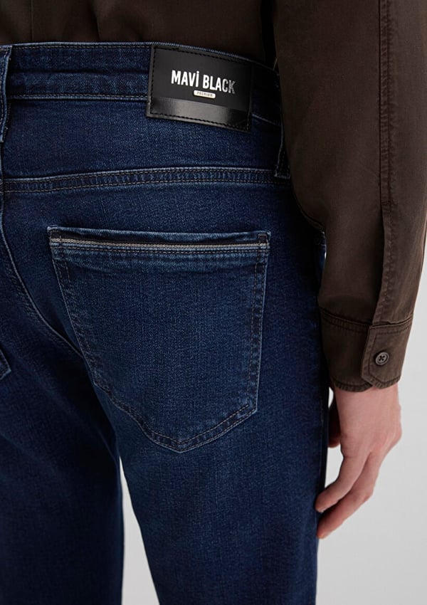 Mavi JAKE Dusty Midnight Mavi Black Denim Erkek Kot Pantolon
